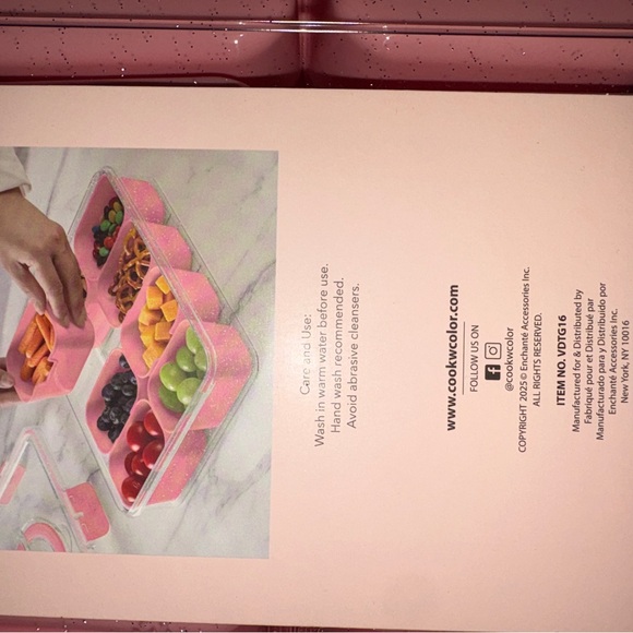 Target Pink Snack Box - Cook With Color - Picture 3 of 3